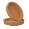 creative non slip cork drink coaster heat insulating mat 5