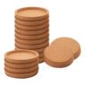 creative non slip cork drink coaster heat insulating mat