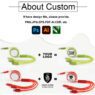 custom 3 in 1 charging cable with logo