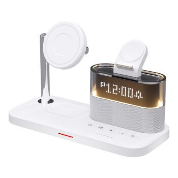 custom 5 in 1 rgb wireless charger stand