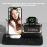 custom 5 in 1 rgb wireless charger stand 5