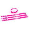 custom adjustable rubber wristband 2