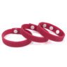 custom adjustable rubber wristband 4