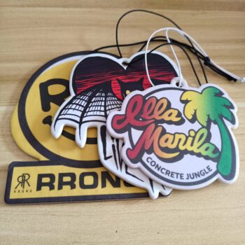 custom car shape with cherry car air freshener 1