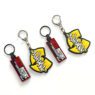 custom cartoon soft pvc resin charm keychain 3