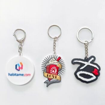 custom cartoon soft pvc resin charm keychain