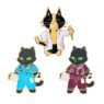custom cartoon vet nurse animal enamel pin 1