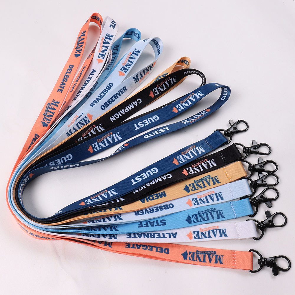 custom color coded event lanyard with id hook custom color coded event lanyard with id hook