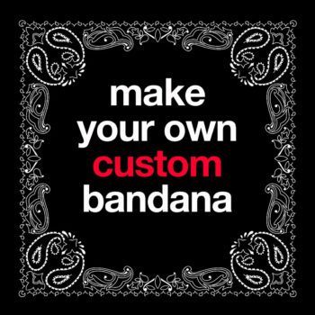 custom double sided printed 100 cotton paisley bandana 1