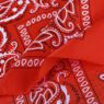 custom double sided printed 100 cotton paisley bandana 5