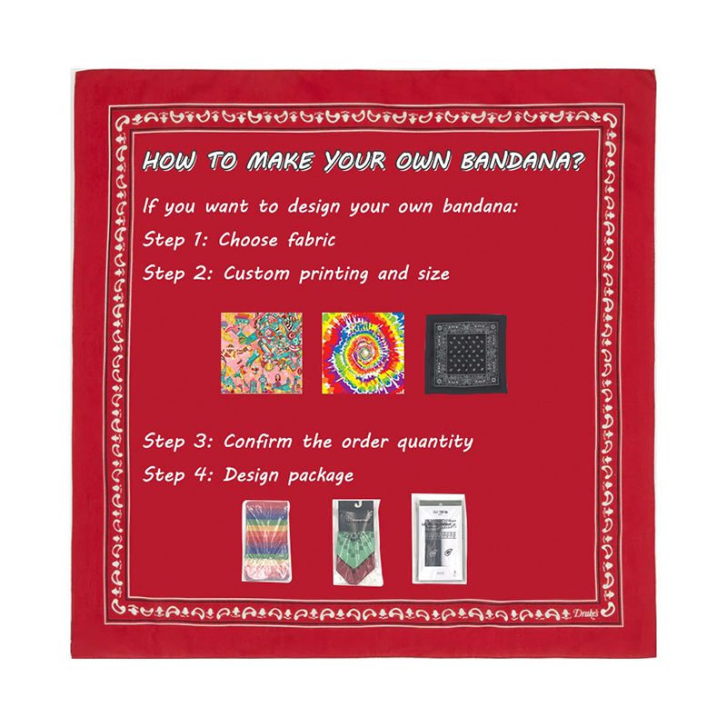 custom double sided printed 100 cotton paisley bandana custom double sided printed 100 cotton paisley bandana