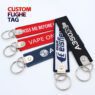 custom embroidered jet tag keychain for motorcycles 7