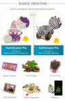 custom enamel lapel pin badge for hats bags 2