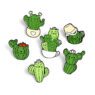 custom enamel tropical cactus succulent lapel pin 1