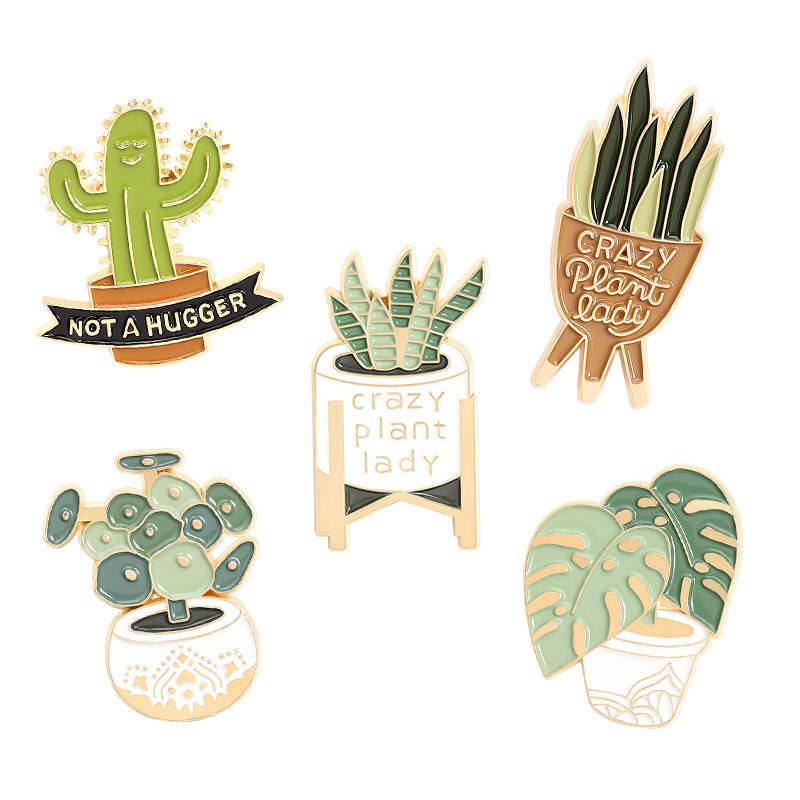 custom enamel tropical cactus succulent lapel pin custom enamel tropical cactus succulent lapel pin