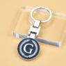 custom epoxy logo metal keychain for souvenir gifts 3