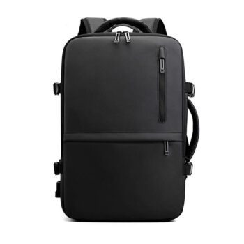 custom expandable waterproof usb nylon laptop backpack