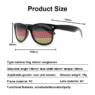 custom flag stickers sunglasses for party 2