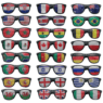custom flag stickers sunglasses for party 3