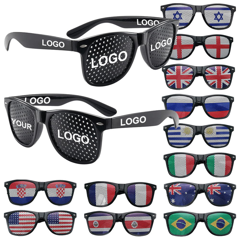 custom flag stickers sunglasses for party custom flag stickers sunglasses for party