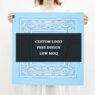 custom full color printed square bandana for outdoor sports