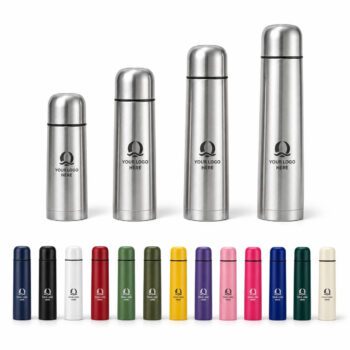 custom insulated stainless steel thermos travel flask