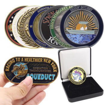 custom laser engravable blank challenge coin