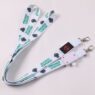 custom led light up event lanyard with 3 flashing modes 4