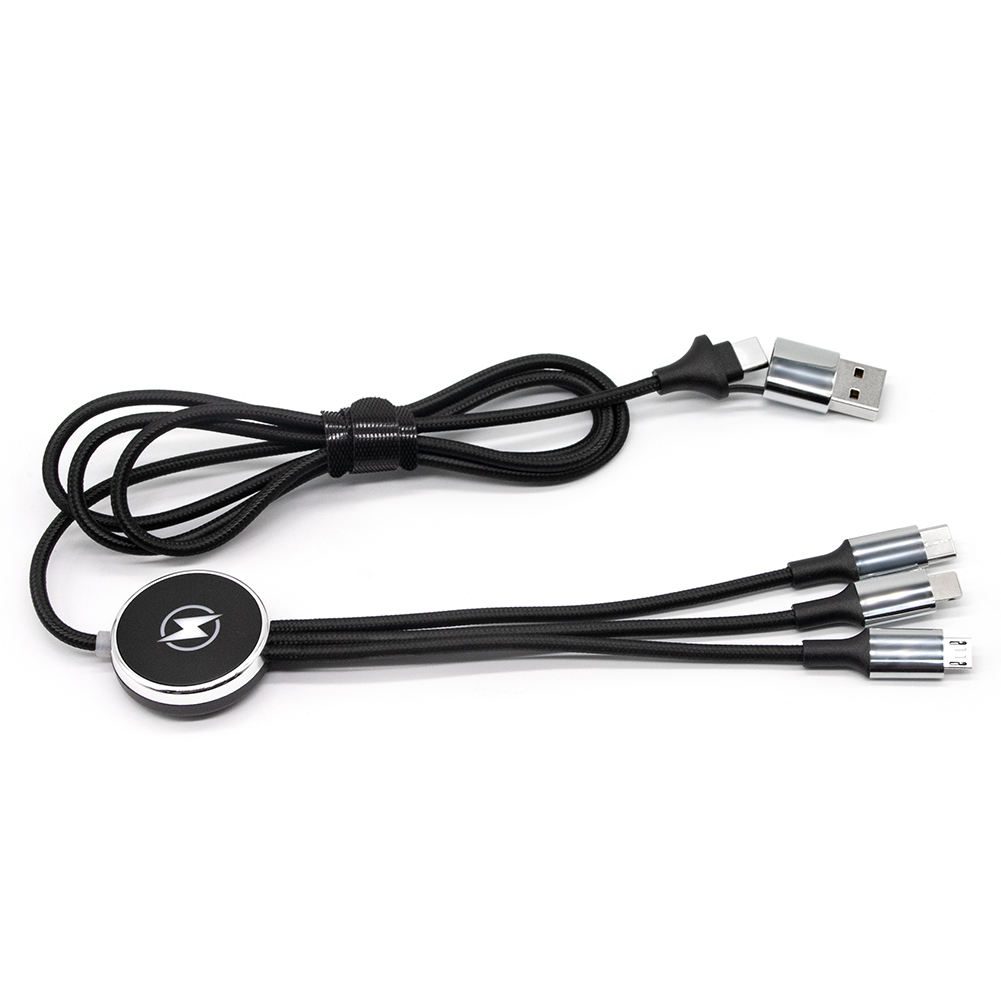 custom lighting up logo 3 in 1 charging cable 12 custom lighting up logo 3 in 1 charging cable 12
