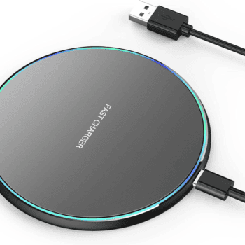 custom logo 15w ultra slim wireless charging pad 1