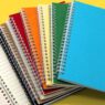 custom logo a5 spiral kraft notebook 4