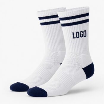 custom logo basketball socks crew athletic socks