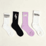 custom logo basketball socks crew athletic socks