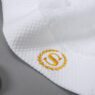 custom logo embroidered 3 piece linen set for hospitality 2