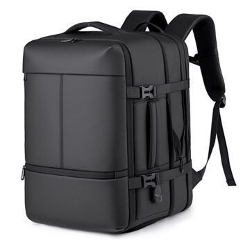 custom logo expandable usb charging travel laptop backpack 1