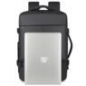 custom logo expandable usb charging travel laptop backpack 3