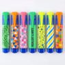 custom logo fluorescent highlighter markers 3