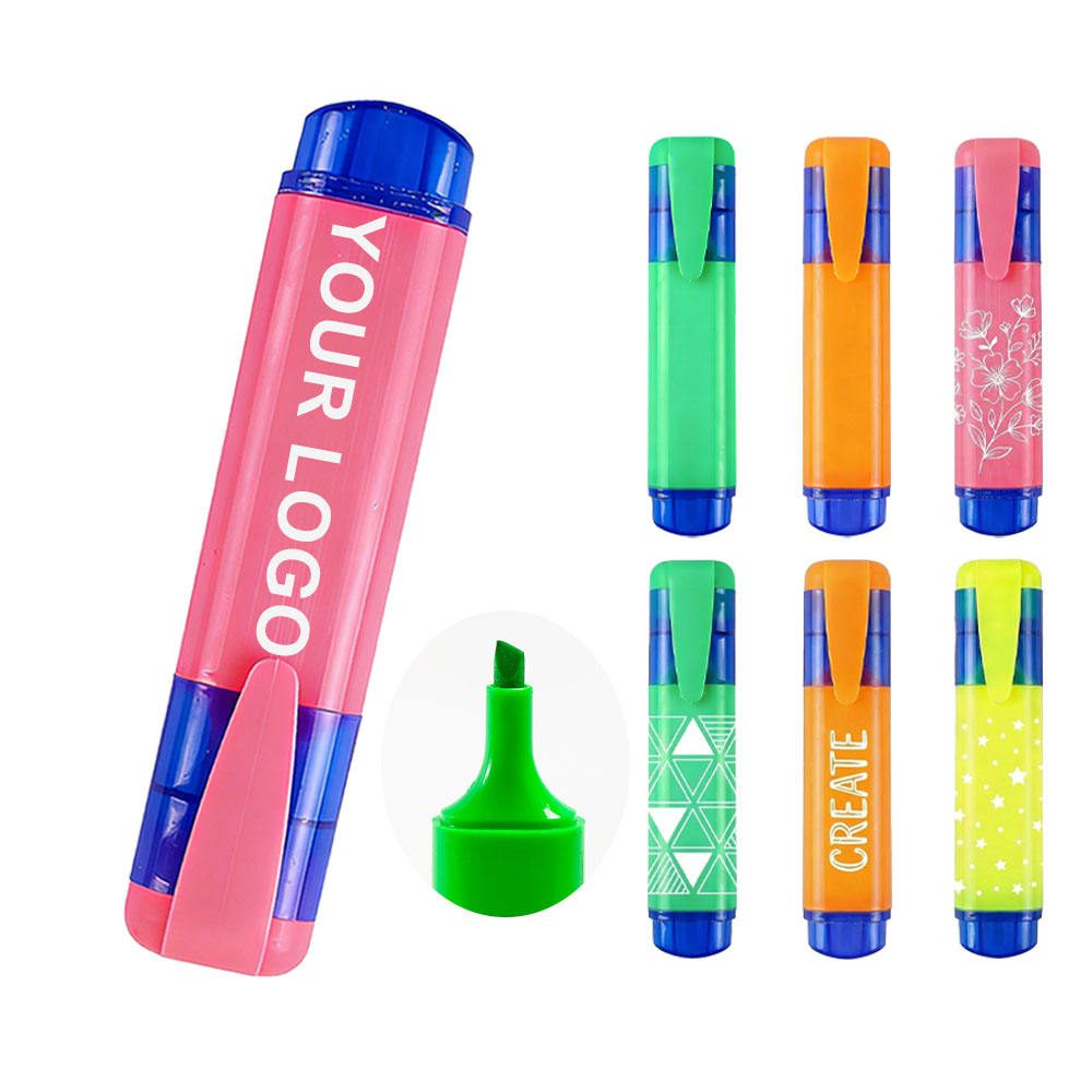 custom logo fluorescent highlighter markers custom logo fluorescent highlighter markers