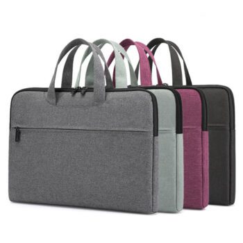 custom logo government conference briefcase