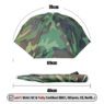 custom logo head mounted umbrella hat 3