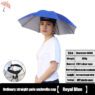 custom logo head mounted umbrella hat 5