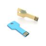 custom logo key shaped metal usb flash drive 5