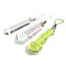 custom logo mini letter clear acrylic keychain 4