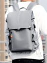 custom logo multi functional waterproof tech laptop backpack 2