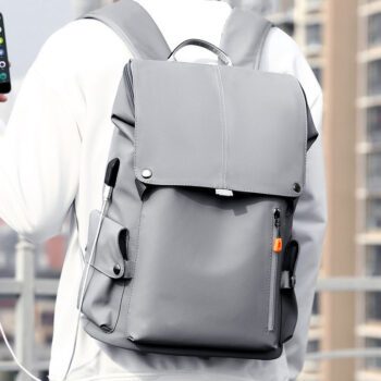 custom logo multi functional waterproof tech laptop backpack 6