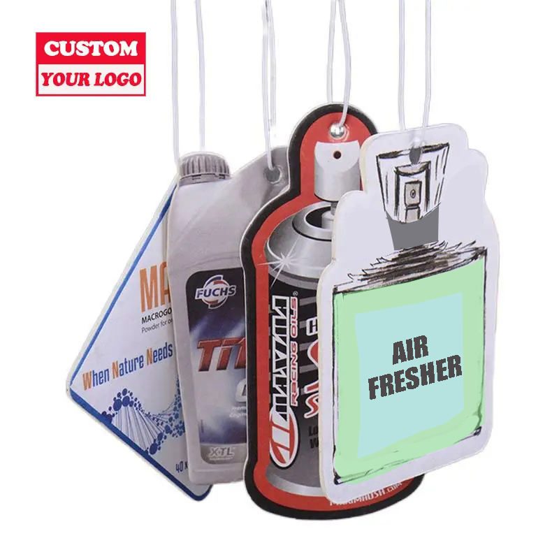custom logo paper car air freshener custom logo paper car air freshener