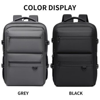 custom logo premium oxford waterproof laptop backpack 1