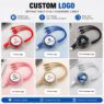 custom logo retractable 3 in 1 usb charging cable 3