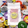custom logo round tin button badge pin 4