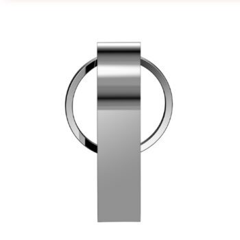 custom logo swivel metal usb flash drive 1